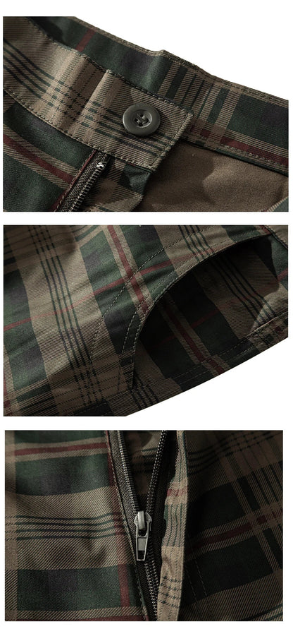 Men Camo Shorts for Men Classic Relaxed Fit Cargo Shorts Multi Pocket Outdoor Hiking Shorts