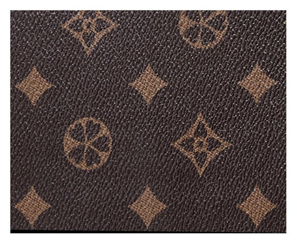 Vintage Monogram Chain Crossbody Bag for Women Luxury Designer Small Square Shoulder Bag Ladies Fashion Handbag