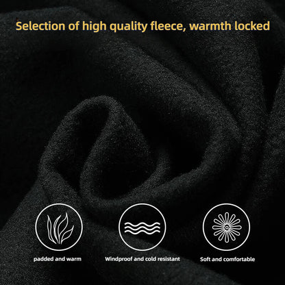 Men's Outdoor Jackets Fleece Lining Windbreaker Waterproof Winter Warm Jacket for Men Detachable Hat Men's Coats