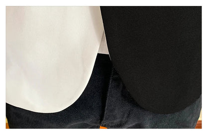 2022 Spring New Gradient Color Suit Jacket Men's Streetwear Korean Slim Fit Casual Blazer Wedding Business Clothing Suit Coats