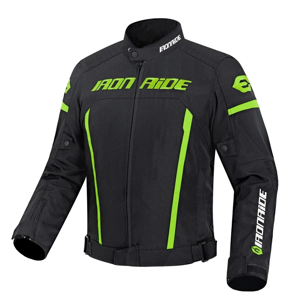 Motorcycle Jacket Waterproof Motorcross Jacket Pants Moto Jacket Windproof Riding Motorbike Clothes With Protective Gear M-3XL