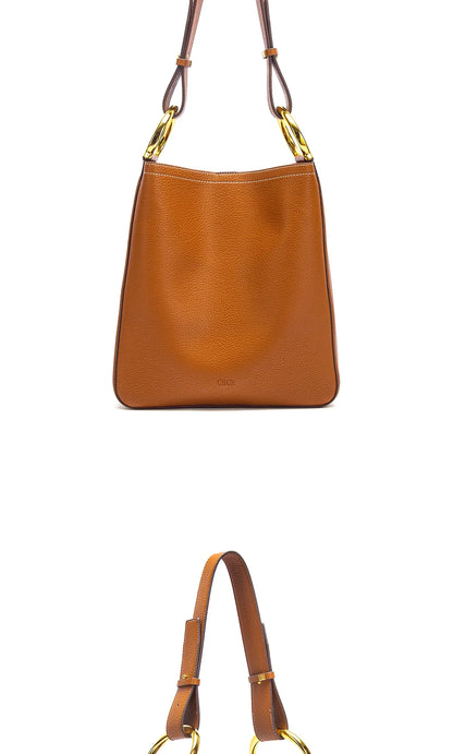 Women's Business Commuter Shoulder Bag Women's Tote Bag Autumn High Quality Simple Beige Texture
