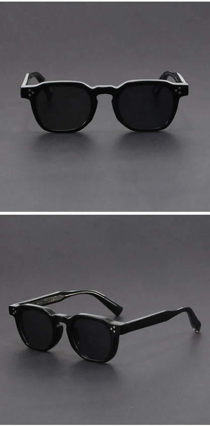 New Fashion Personalized Simple Geometric Design Polarized Sunglasses UV Protection Customizable Prescription  1045