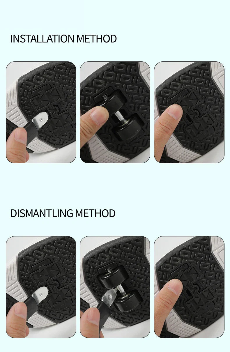 Roller Skate Shoe Walking Shoes With Four-wheel Student Sports Pulleys Walking Shoes With Wheels Summer Spring Kids Sneakers