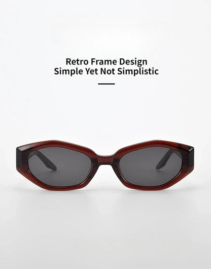 Fashion Cat Eye Retro Men Sunglasses High Quality Acetate UV400 Protection Top Brand Women Sunglasses Support Custom Lenses