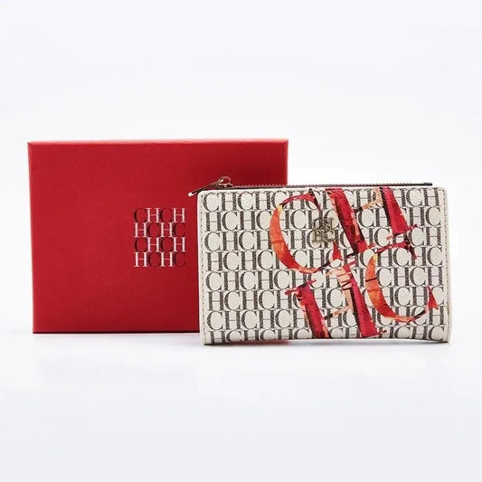 Exquisite Compact Portable High-quality Wallet With A High-end Feel Light Luxury Women's Cartoon Pattern Printed Wallet