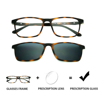Optical Prescription Sunglasses Men Polarized UV400 Progressive Sun Glasses Myopia Hyperopia Eyeglasses Male TR90 Frame