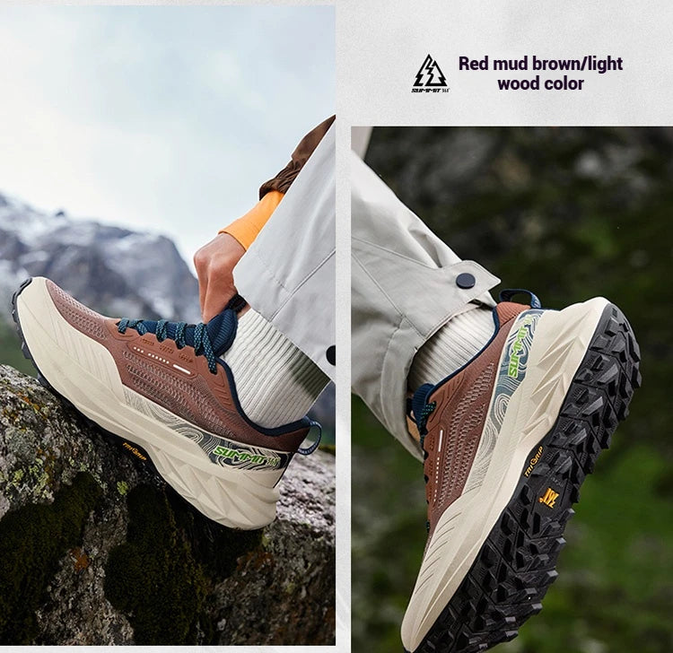 Yushan 3.0 Men Running Shoes Hiking Cushioning Outdoor Breathable Non-slip Outdoor Jogging Male Sneaker 672532214