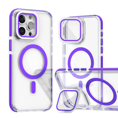 Camera Protector Stand Magnetic Phone Case for Magsafe iPhone 16 15 14 Pro Max Plus 13 12 11 Cases Clear Shockproof Hard Cover