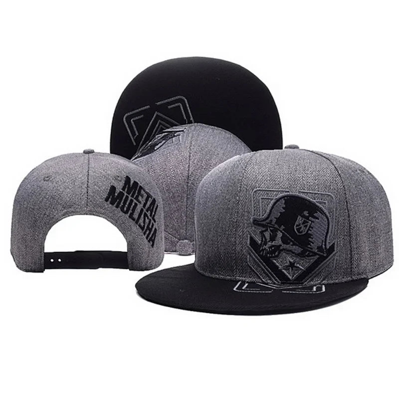 Unisex Helmeted Man Embroidery Hip-hop Hats Spring and Autumn Outdoor Adjustable Casual Baseball Caps Sunscreen Hat