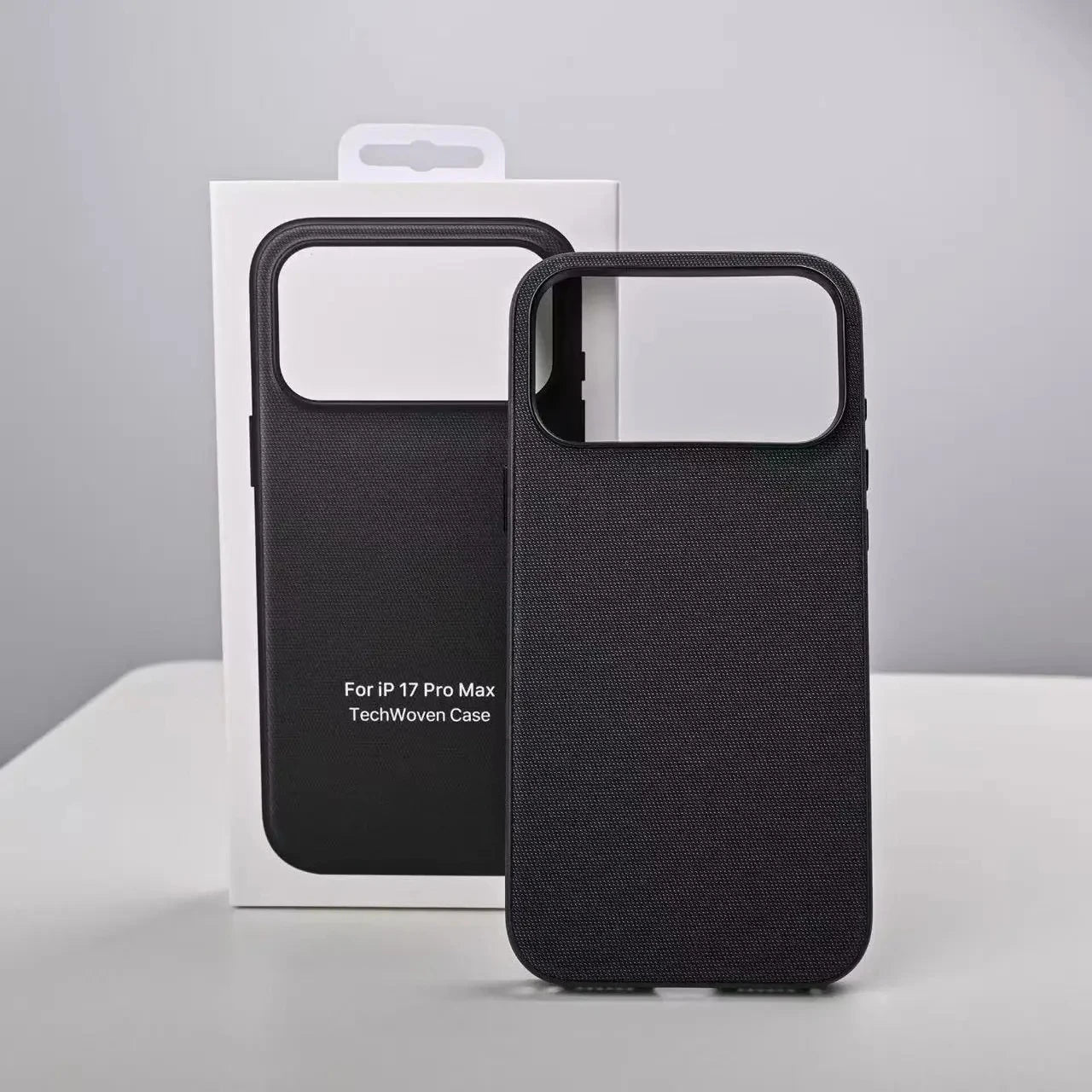 Official 1:1 High Quality Technology Woven Case for IPhone 17 Pro Max for Magsafe Wireless Charging Protect Cover Animation Case