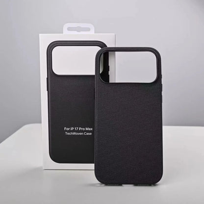 Official 1:1 High Quality Technology Woven Case for IPhone 17 Pro Max for Magsafe Wireless Charging Protect Cover Animation Case