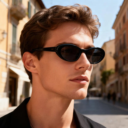 2026 Small Oval Sunglasses Women Vintage Design Sun Glasses Shades Female Sexy Retro Punk Men Sunglass Outdoor Trendy Eyewear