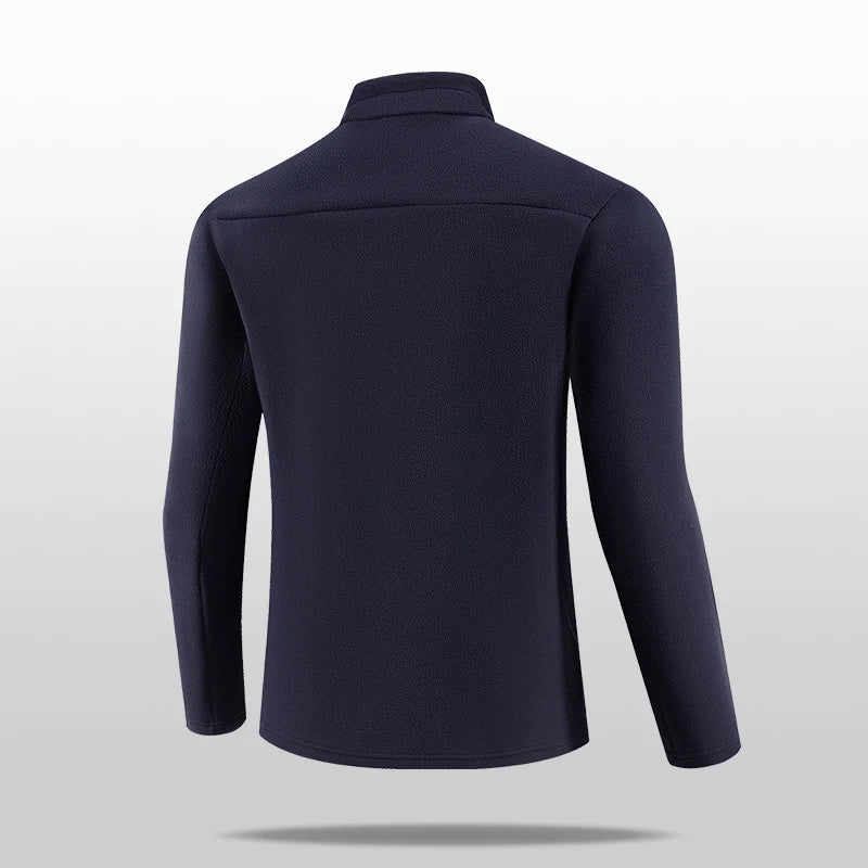 New Men's Autumn/Winter Outdoor Skiing Running Warm Thick Long Sleeve Base Shirt Fashion Casual Fitness Jacket T-Shirt Tops