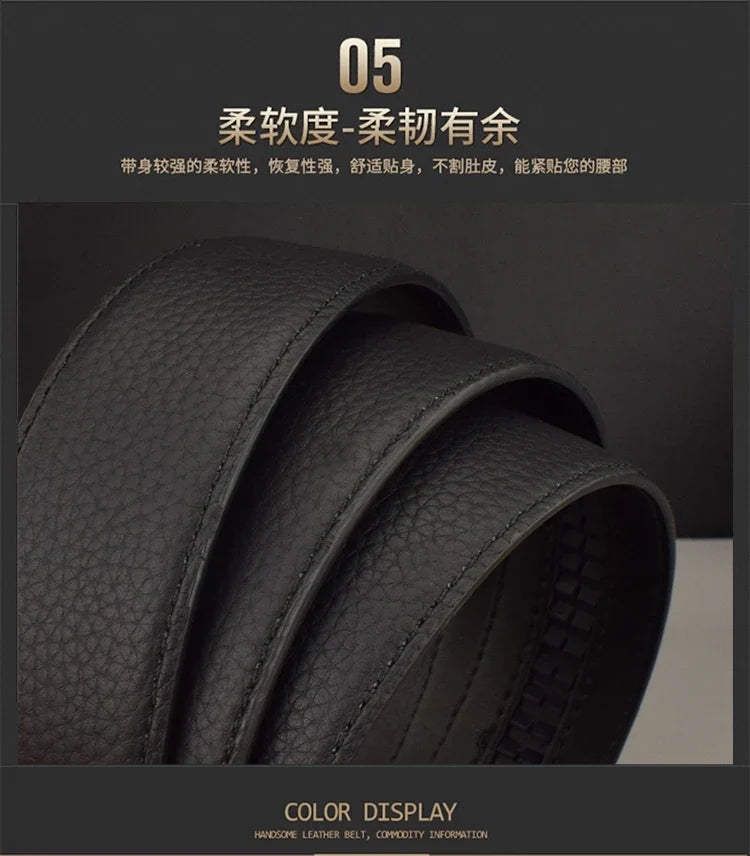 High Quality Designers Letter M White Leather Belt Men Luxury Famous Young Men Cowhide  Brand Jeans Relaxed Jeans Mode Man Belt
