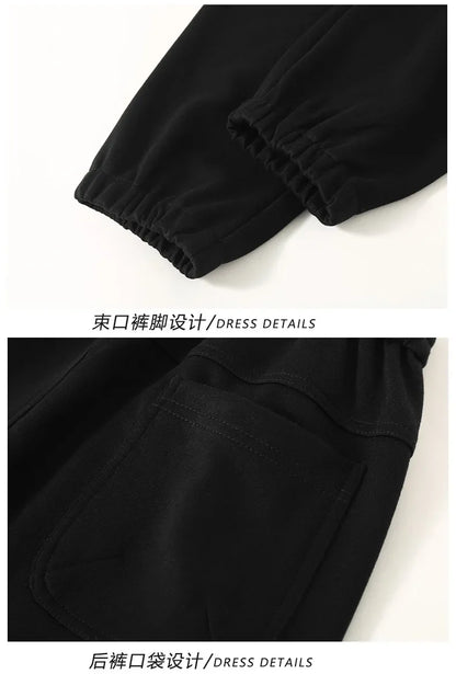 Extra Big Size Men's Pants Elastic Waist Loose Fit Jogger Male Spring Plus Large Sweatpant Fat 12XL Baggy Sport Trouser 10XL 9XL