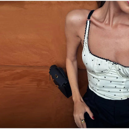 Fashion Slim Women's Vest Backless Sleeveless Waist-Closed Lady Tank Tops 2026 Spring Summer Female Streetwears Beach Vacation