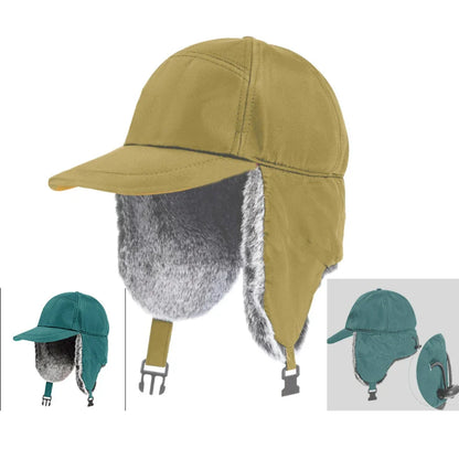Russian Hat Men Women Waterproof Snow Ski Earflap Cap Thick Warm Fleece Lined Autumn Winter Hat Male Female Trapper Caps