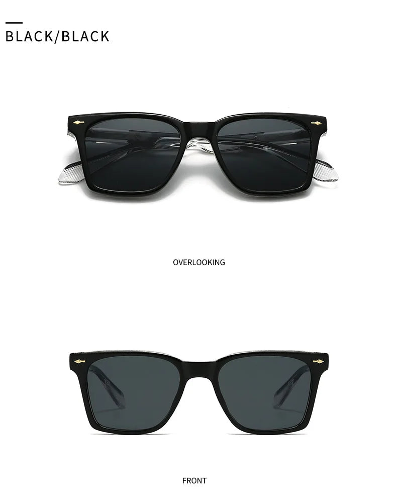 2025 Square Sunglasses Women Trendy Vintage Sunglass Men Luxury Fashion Glasses Dropshipping Gafas De Sol Hombre Sonnenbrille