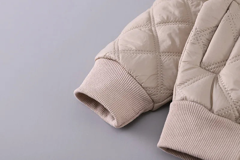 New Autumn Winter Baby Boys Clothes Children Thicken Cotton Jacket Pants 2Pcs/Sets Toddler Girls Clothing Infant Kids Tracksuits