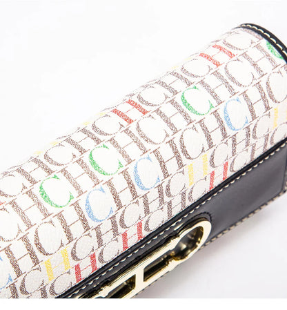 Fashionable Classic Retro Women's New Shoulder Bag PVC Material Business Office Commuter Women's Chain Bag