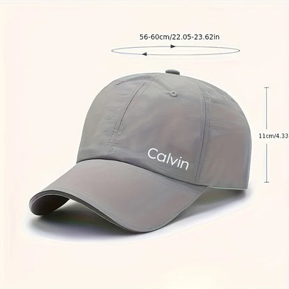 1pc simple breathable baseball cap, a must-have for outdoor sports and beach trips, both men and women, ideal for gifts