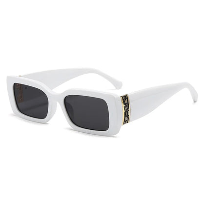 Fashion Small Rectangle Sunglasses for Women Retro Vintage UV400 Men Trending Sun Glasses UV400 Protection Gafas De Sol Mujer