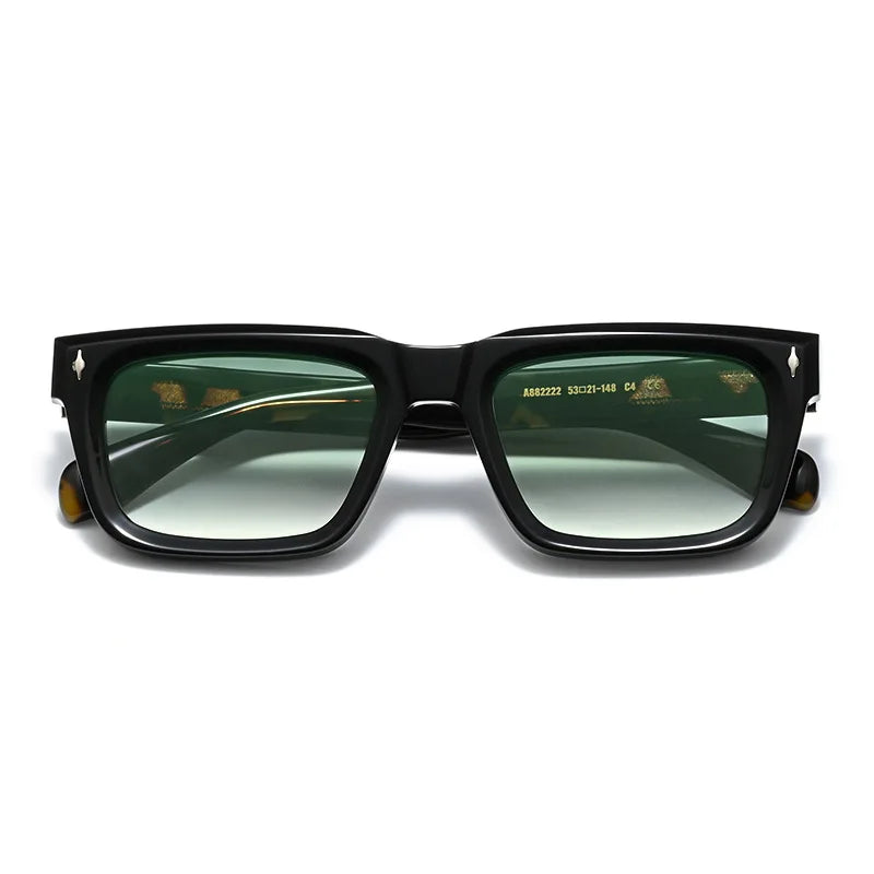 High Quality Handmade Trendy Outdoor SUN GLASSES New Fashion Acetate Sunglasses Men Women Personality Designer Eyeglasses UV400