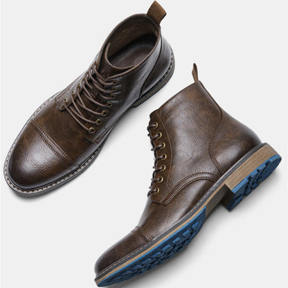 Size 8~13 Men Boots Fashion Brand Comfortable Ankle Boots For Men