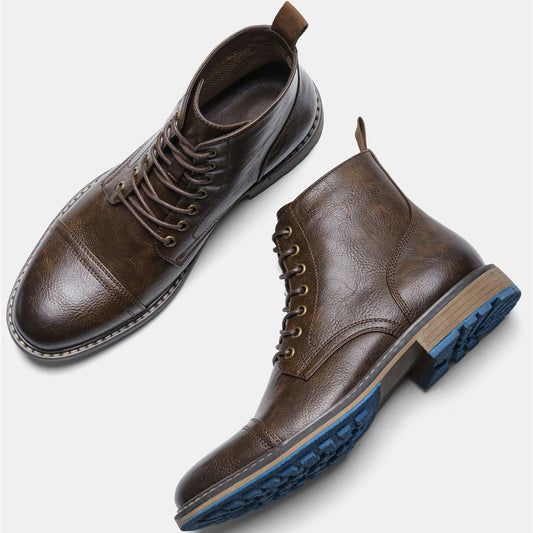 Size 8~13 Men Boots Fashion Brand Comfortable Ankle Boots For Men
