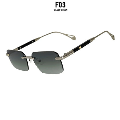 2026 Rimless Sunglasses Women Vacation Sunscreen New Square Sunglass Men Brand Design Fashion Glasses Shades Lentes De Sol Mujer