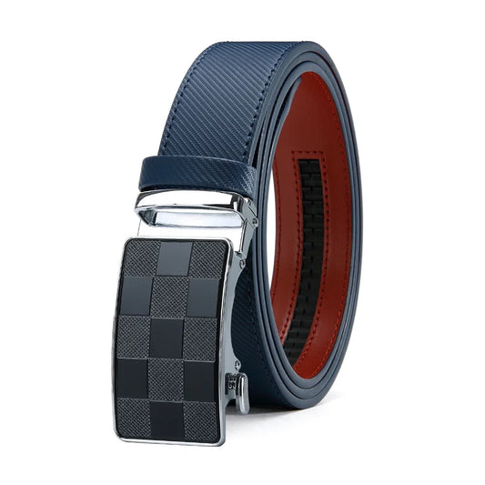 Men's Belt Metal Automatic Buckle Branded Belt Men's High-quality Genuine Leather Luxury Plus Size Men's Branded Belt