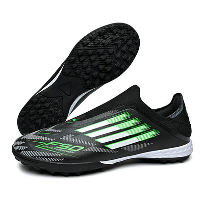 New Men Football Boots Training Match Sport Futsal Indoor Cleats Comfortable Adult Soccer Shoes Grass Ultralight Sport Non-Slip
