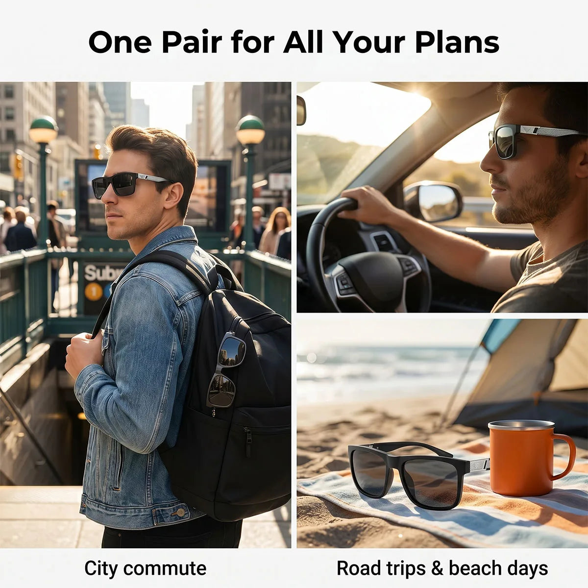 Polarized Square Sunglasses For Men Luxury Square Vintage Retro Fashion Glasses  Gafas De Sol Hombre Polarizadas Alta Calidad