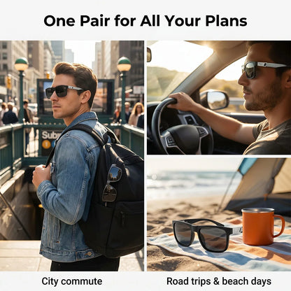 Polarized Square Sunglasses For Men Luxury Square Vintage Retro Fashion Glasses  Gafas De Sol Hombre Polarizadas Alta Calidad