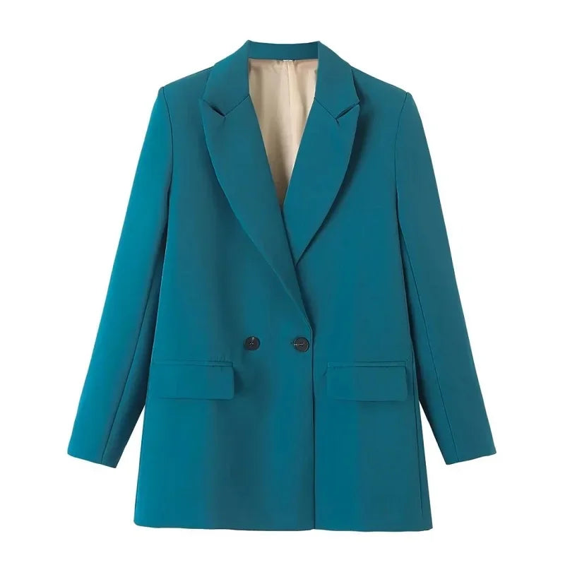 2025 Women's Blazers New Office Casual Blazer Woman Straight Outerwears Fashion Women's Tailoring Blazers for Women Coats