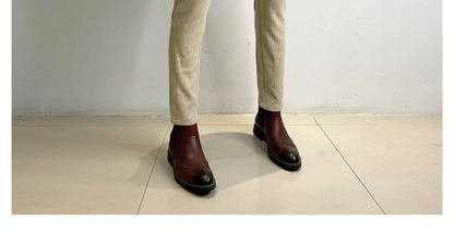 2025 Winter Men Suit Pants Woolen Thicken Keep Warm Formal Trousers Pantalones Hombre Solid Casual Slim Fit Pants Men Clothing