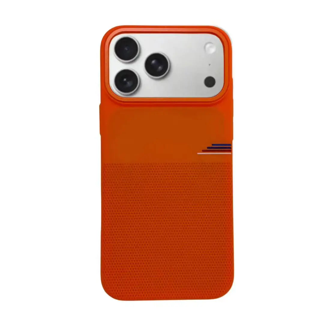 New arrival Magnetic Circle Dot Sandstone Phone Case For iPhone 17 Pro Max Air Wireless Charging Shockproof Protecti Cover