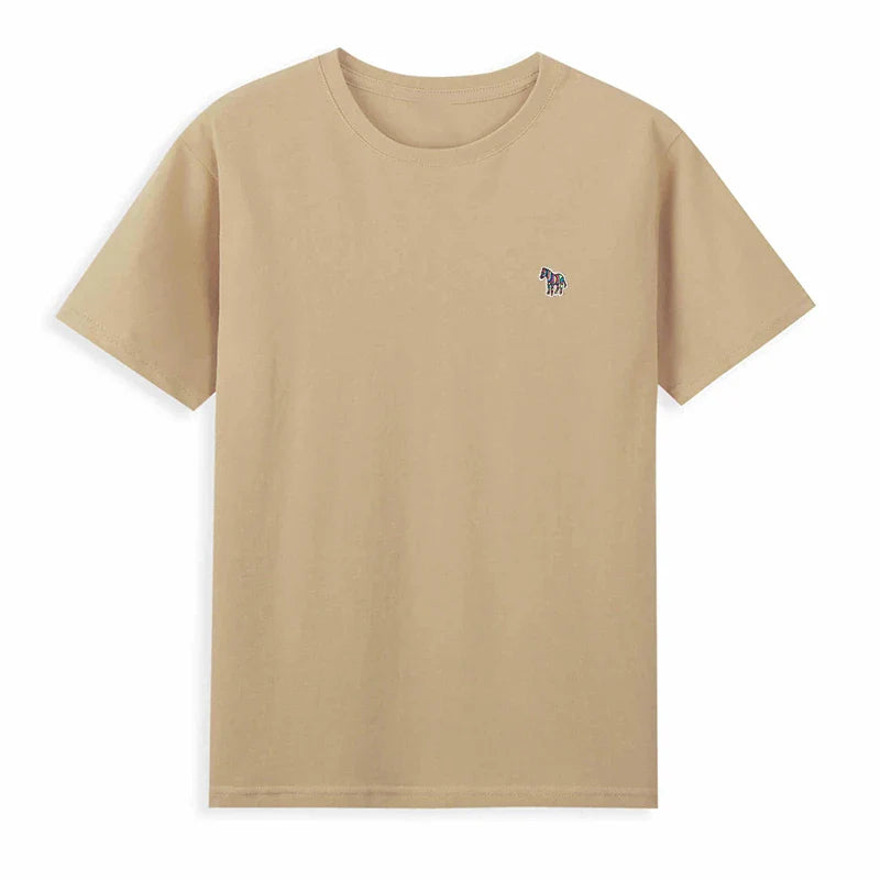 Korea Style brand Cotton O-Neck Minimalist Front Back letter Printed Pattern Tees Summer Harajuku Men Women Short Sleeve T-shirt