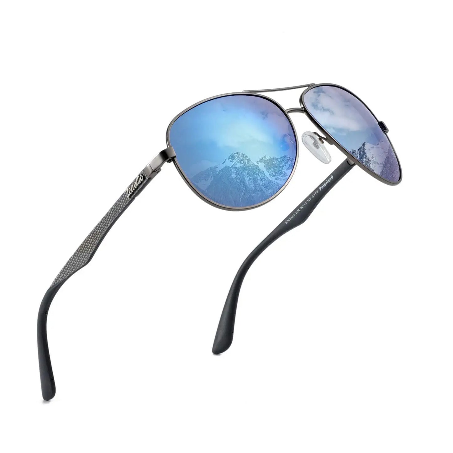 Aluminum Vintage Uv400 Pilot Polarized Sunglasses Shade for Men Driving Fishing Sun Glasses