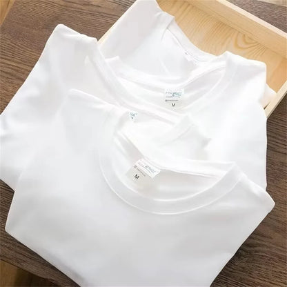 Motorcycle Short-Sleeved T-Shirt, Men's Motorcycle GSX Riding Suit, Summer 100% Pure Cotton, Versatile Harajuku Style Top