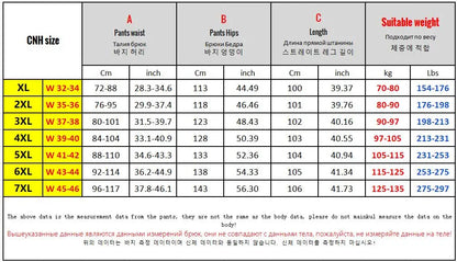 Big Size Men's Cargo Pant Elastic Waist Cotton Jogger Trouser Male Camouflage Loose Spring Pocket Extra Large Plus Baggy Hip Hop