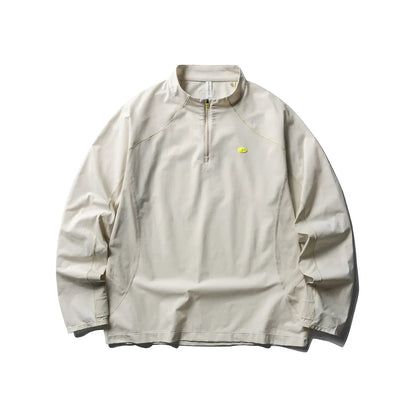 Man Quick-Dry Long Sleeve Shirt - Breathable, Anti-Odor, UPF Sun Protection with Raglan Sleeve Unisex Outdoor Jacket