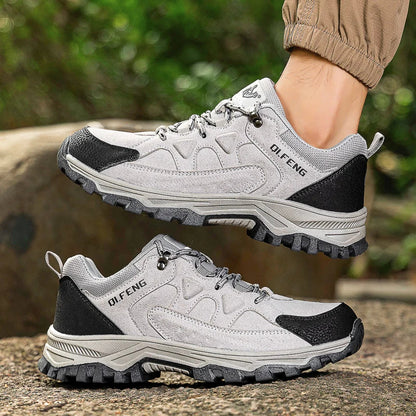 PLUS SIZE Men Women Adventure Sneakers Durable Grip Non-Slip Shoes Lace-Up Comfort Ideal for Outdoor Hiking Boots Men Footwear