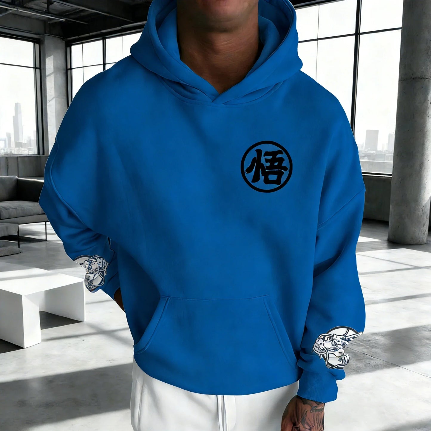 Gym Son Goku Saiyan Dragon Ball Harajuku 2026 Streetwear Men Vintage Hoodie Winter Women Oversized Hooded Sweatshirt Long Sleeve
