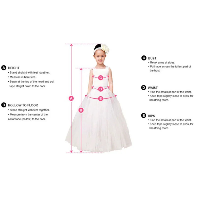Customized White Flower Girl Dress Satin Tulle Bow Long Sleeve For Wedding Birthday Party Prom Communion Banquet Gown