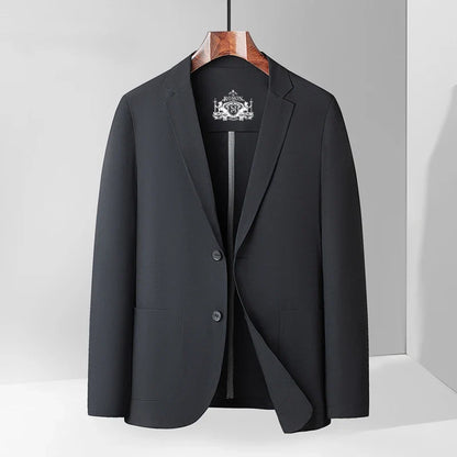 Sun Protection Lightweight Blazer - Fashionable for Outdoor Travel, Weddings, Leisure, Korean Style - Men's Breathable Blazer