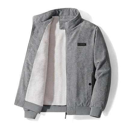 Men 2025 Winter Brand Thick Warm Fleece Jacket Men Fashion Windproof Outdoor Coat Men Autumn Outwear Classic Casual Jacket Men