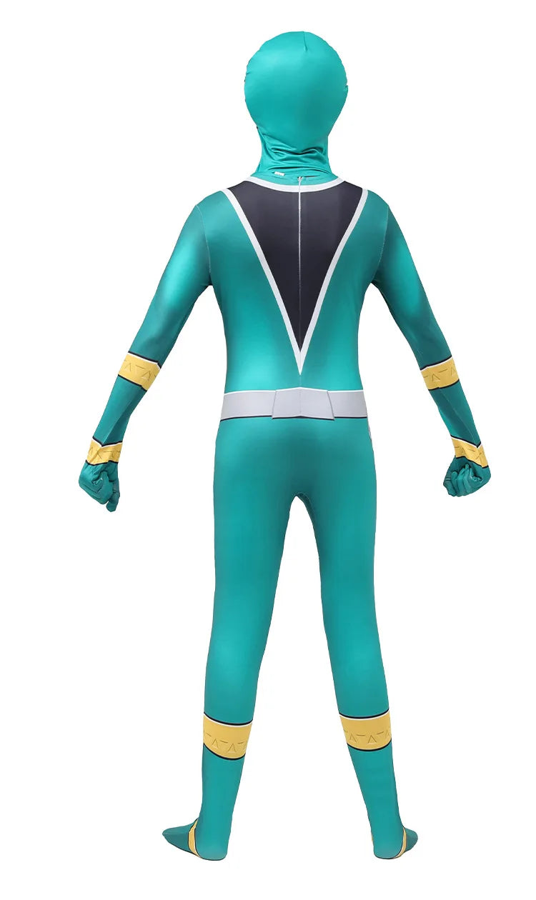 Anime Fancy Adult Kids Ranger Kishiryu Sentai Ryusoulger Cosplay Costume Jumpsuit Halloween Party Role Play Child Men Clothes