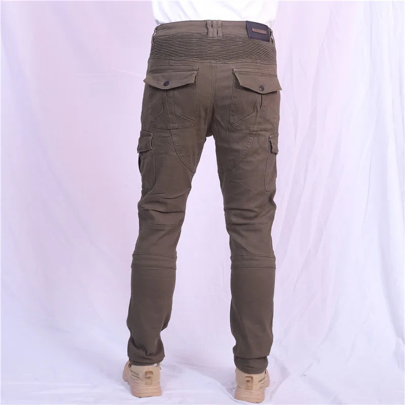 Motorcycle Jeans Pantalones Motocicleta Hombre Featherbed Jeans Standard Version Car Ride Trousers Pant Summer Riding